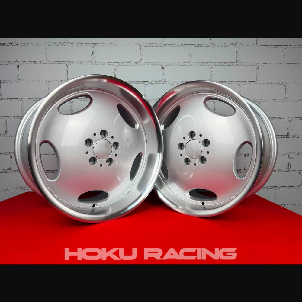 18" AERO 2 II AMG Larzon style wheels 5x112 8.5J ET35 + 9.5J ET30 MONOBLOCK for Mercedes Benz E S SL CL class